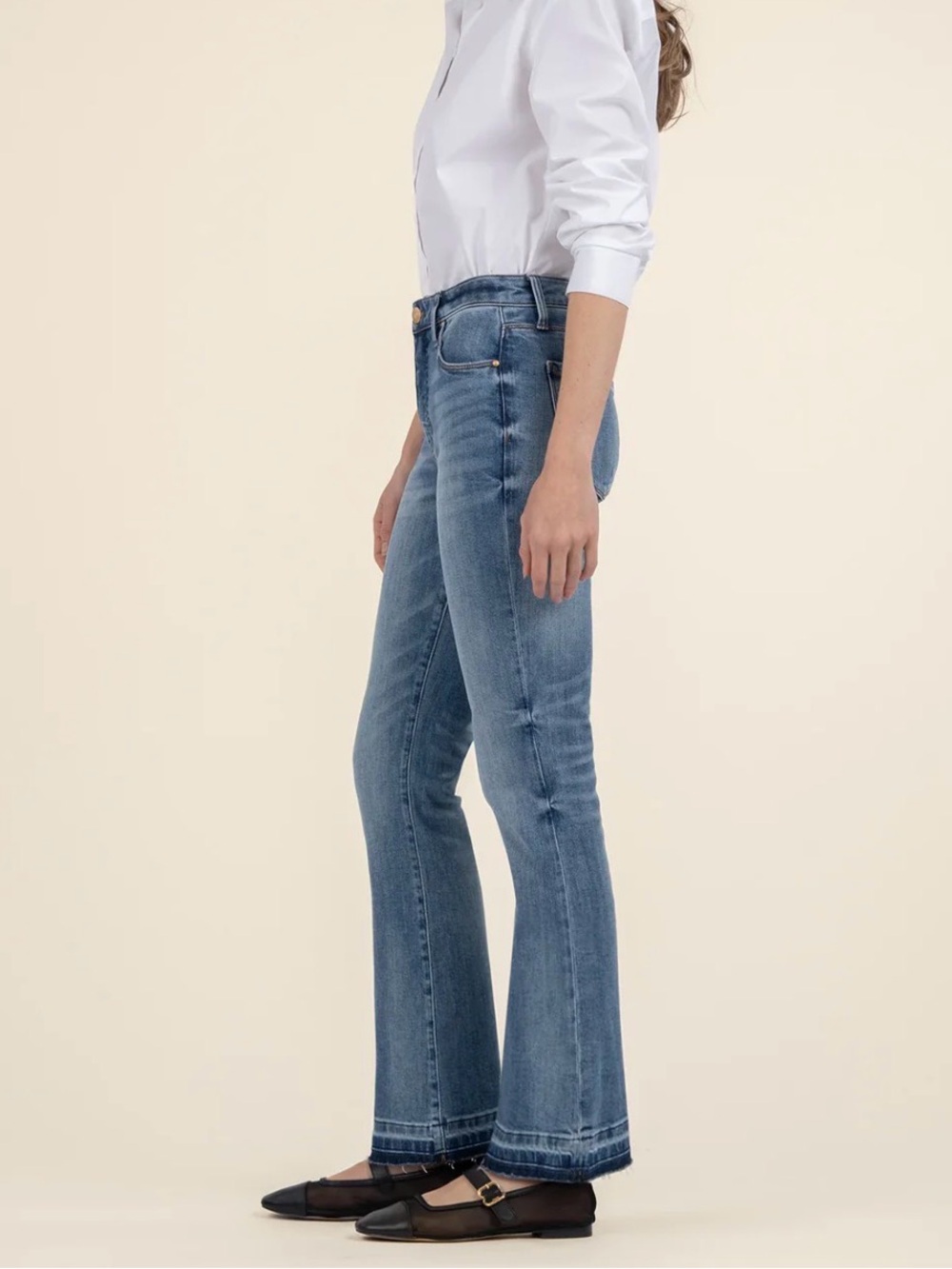 KUT from the Kloth Stella high rise flare sz 0/2 - Picture 2 of 9